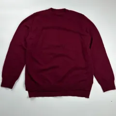 L Georges Rech バーガンディー カシミヤ ニット