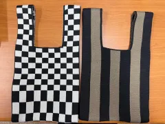 *送料無料* 新製品* ( 1 ＋ ） ニットバッグ ミニニットバッグ 2 犬