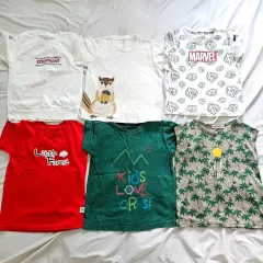 120サイズ 夏 半袖 ノースリーブ ベビー服 在庫整理 (6p)