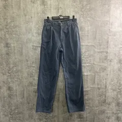 【T-925】POLO Ralph Lauren チノパン メンズ グレー USA製 ツータック ワイドパンツ ストレート 古着 ポロラルフローレン アメカジ 人気 M相当