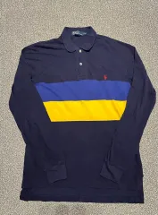 ポロラルフローレン ロングスリーブ カラーTシャツ m