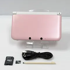訳あり品 ニンテンドー 3DSLL ピンクホワイト 遊べるセット 動作確認済み Nintendo ds 3dsll 3DS LL 任天堂 管理番号M1585