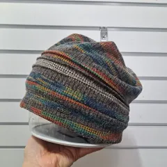 デニム 여러COLORバイカラー ビーニー/帽子/クローゼット デコレーション