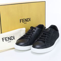 未使用級✨️ フェンディ モンスター バグズアイ メンズ スニーカー 