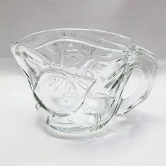 レア 希少 岡本太郎 ガラス製 [まつげ] アイスペール ピッチャー 水差し TARO刻印 1978年 保管品 E690Z