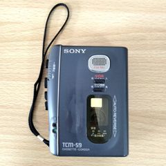 ジャンク 通電OK SONY TCM-59 カセットコーダー - メルカリ
