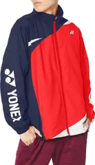 【新品】【Mサイズのみ】YONEX（ヨネックス）ユニセックス ユニ裏地付きウィンドウォーマーシャツ ウェア テニス 反射 撥水 フルモーション 3D 制電 　70073-496-M