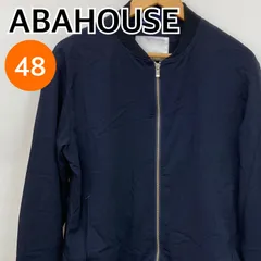 ABAHOUSE アバハウス アウター ブルゾン ジャンパー ネイビー メンズ レディース 48サイズ 【CT2688】のサムネイル