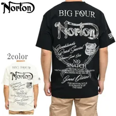 ノートン Norton 服 アパレル 262N1009 半袖Tシャツ ワントーンボタニカル叩き付け T メンズ トップス 262n1009