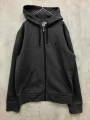 POLO RALPH LAUREN ポロ ラルフローレン パフォーマンス ポニー刺繍 ジップアップ パーカー sizeS/グレー ■■◎メンズ