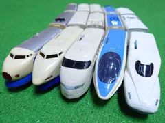 プラレール　新幹線0系・100系・300系・500系・700系　まとめ５品セット