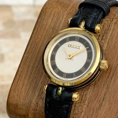 ⭐【美品レア】グッチヴィンテージシェリーラインホワイトフェイス