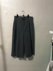 ワイド 7分 パンツ 春 秋 サイズ 2