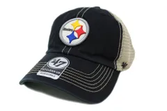 ヴィンテージ　USA製　NFL　ピッツバーグ　スティーラーズ　レザー　キャップ 2026年最新】nfl キャップ スティーラーズの人気アイテム - メルカリ