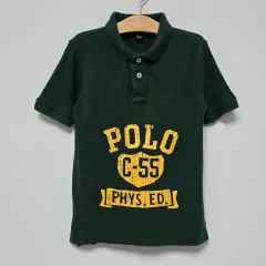 5T ポロ Ralph Lauren(ラルフローレン) キッズ カラーTシャツ 緑色