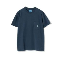 L BEAMS ビームス ロゴ パッチ ポケット 半袖Tシャツ