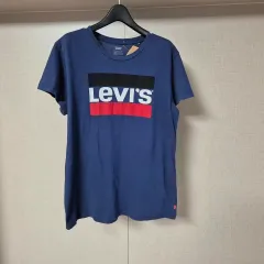 M ) リーバイス レディース 胸のロゴ 半袖T