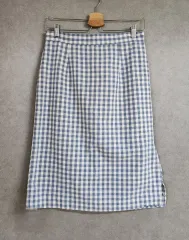 チェック スカート M(26)