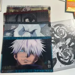 まとめ売り 呪術廻戦 五条 五条 悟 クリア ビジュアル ポスター