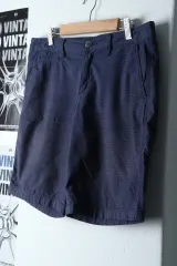 （ L ） Tommy Hilfiger(トミーヒルフィガー) ハーフパンツ パンツ パターン ネイビー コットン- 1AE0