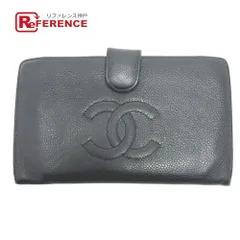 CHANEL シャネル 長財布 ココマーク キャビアスキン ブラック