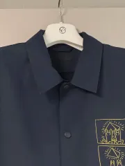 UNIQLO ユニクロ ウィンドブレーカー アウター ネイビー 一回 着用