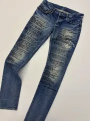Hysteric glamour x Ramones ヒグル レタリング デニム パンツ