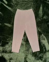 M BEAMS BEAMS(ビームス) ハート ポリエステル ブレンド ワンタック ストレッチ パンツ ベージュ