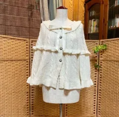 正規品)アクシーズファム ケープ 달천 量産型 リズリサ サワコ ケープ バレエコア ピンター깔