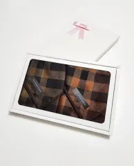 BURBERRY(バーバリー) ビッグチェック ハンカチ 2 種 セット