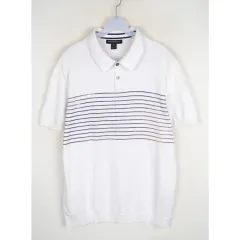 Banana Republic(バナナリパブリック) 半袖 襟付き ニット セーター メンズ M 綿 NG10904