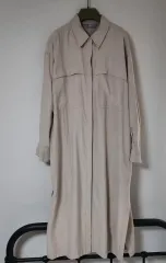 8seconds(エイトセカンズ) カラー ベルト ロング丈ワンピース シャツ ワンピース 春ワンピース