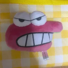 クレヨンしんちゃん ワニ山 顔 ぬいぐるみ キーホルダー リング