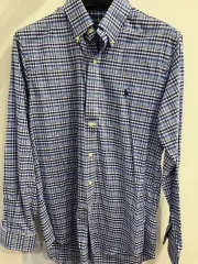 新品 Ralph Lauren(ラルフローレン) チェック メンズ シャツ S 2 種 タグ 1