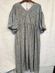 フラワー ロング ワンピース 広さ 77 可能