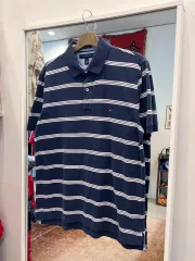 Tommy Hilfiger Tommy Hilfiger(トミーヒルフィガー) ストライプ ポロTシャツ pk 半袖 Tシャツ