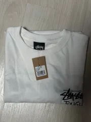 新品 /不良品 STUSSY(ステューシー) タフギア Tシャツ 白 M