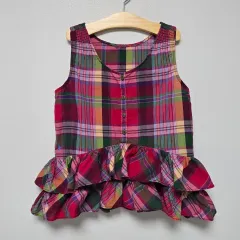 140 程度 ポロ Ralph Lauren(ラルフローレン) キッズ 女児 ノースリーブ シャツ ブラウス