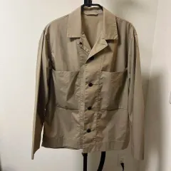 STILL BY HAND 手作業によるスチール シャツ ジャケット ベージュ