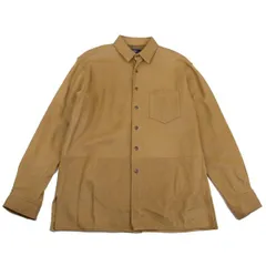 ポロラルフローレンPOLO RALPH LAUREN レザーシャツジャケット キャメルLのサムネイル