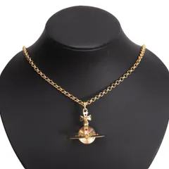 ヴィヴィアンウエストウッドVivienne Westwood スモールオーブネックレス 金