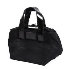 ヨウジヤマモトYohji Yamamoto メッシュミニハンドバッグ 黒のサムネイル