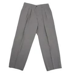 ヒューゴボスHUGO BOSS ウールレーヨンツータックパンツ  グレージュM位のサムネイル