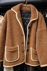 ボアキルティングジャケット