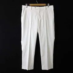 ユニクロ UNIQLO 感動パンツ ウルトラライト コットンライク センタープレス 88 白 ホワイト