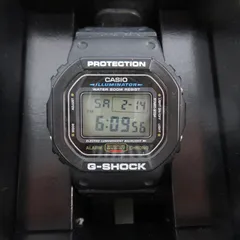 カシオジーショック CASIO G-SHOCK デジタル 耐水 DW-5600E 腕時計 ウォッチ ブラック 黒 動作確認済