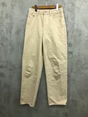 UNIQLO JW ANDERSON ユニクロ JWアンダーソン 221-483999 バギージーンズ パンツ size23/ナチュラル ■■ レディース
