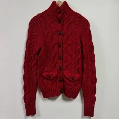 S Ralph Lauren(ラルフローレン) レディース ケーブル ニット カーディガン