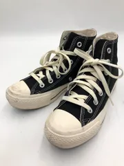 CONVERSE コンバース 5SD889 オールスター フラワーパッチハイ ハイカット スニーカー size23.5cm/黒 ■■ レディース