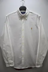 ラルフローレン シャツ 秋冬用 透け感 ポロシャツ 後ろ POINT